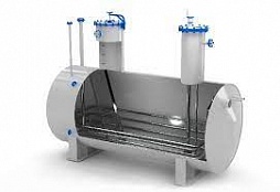 Резервуары для хранения и перевозки питьевой воды с подогревом на салазках цена